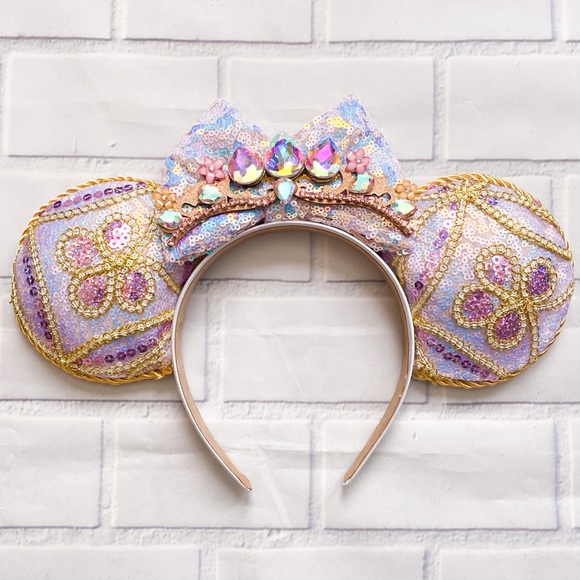 Disney Accessories - Disney Custom Tangled Rapunzel Mickey Ears
